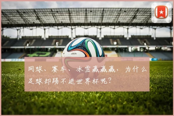 网球、赛车、冰雪赢赢赢，为什么足球却踢不进世界杯呢？